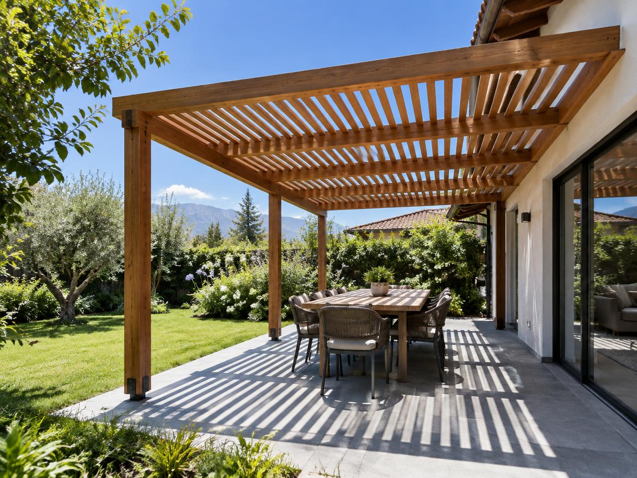 Terrazas con Pérgolas en El Monte